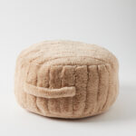Jiggle & Giggle Plush Kids Pouf - Blush
