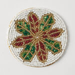 Poinsietta Coasters Set of 4
