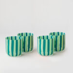 Capri Set of 4 Tumblers 350mL - Green