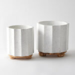 Arlo Planter Pot Set of 2 - White