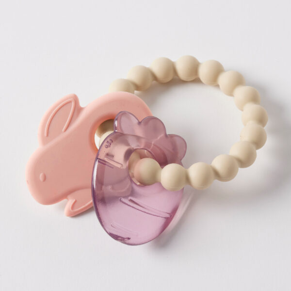 Jiggle & Giggle Hungry Bunny Silicone Teether