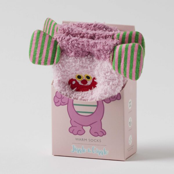 Jiggle & Giggle Crazy Socks CDU 12pcs/3 Asst