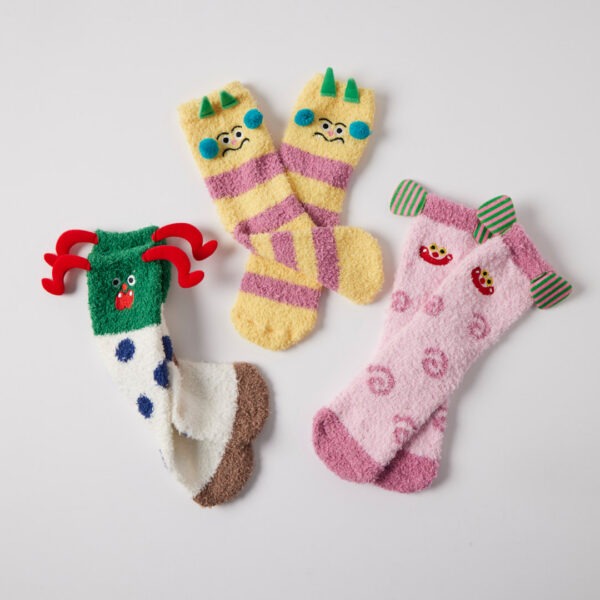 Jiggle & Giggle Crazy Socks CDU 12pcs/3 Asst