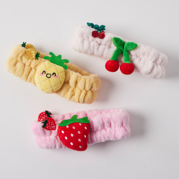 Jiggle & Giggle Kids Spa Headband & Hair Clip CDU 12pcs/3 Asst