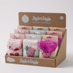 Jiggle & Giggle Fruit Socks CDU 12pcs/3 Asst