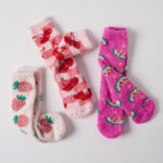 Jiggle & Giggle Fruit Socks CDU 12pcs/3 Asst