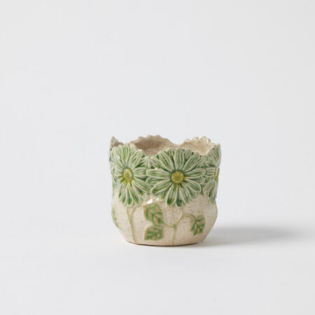 Petal Society Planter Pot - Green