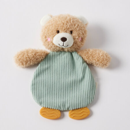 Jiggle & Giggle Hugglies Teddy Bear Crinkle Toy - Blue