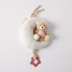 Jiggle & Giggle Hugglies Musical Teddy Bear On Moon - Pink