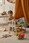 Jiggle & Giggle Bus Double-Sided Kids Bookshelf