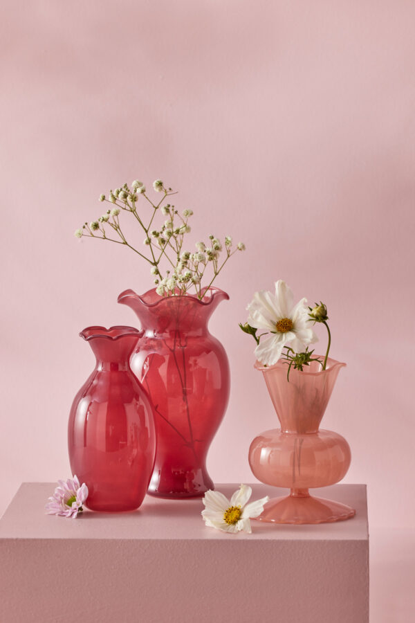 Rosetta Vase - Berry