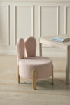 Jiggle & Giggle Bunny Bouclé Kids Chair - Pink
