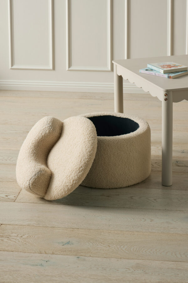 Jiggle & Giggle Bouclé Kids Storage Chair