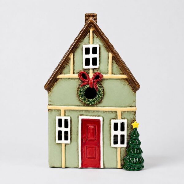 Mistletoe Lane Tealight Holder